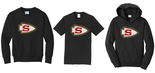 Sachem East- Large ARROW  (T-shirt - Hoodie - Crew Neck )