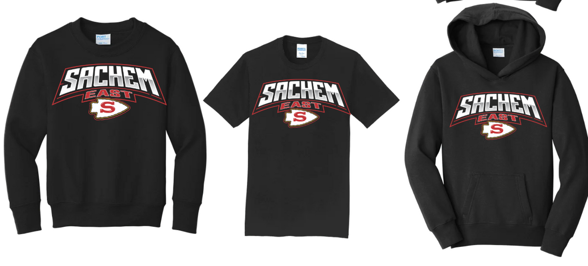 Sachem East- NEW Design  (T-shirt - Hoodie - Crew Neck )