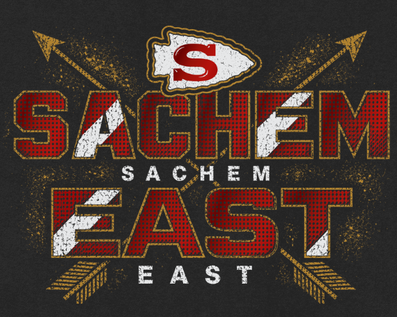 Sachem East- EAST Design  (T-shirt - Hoodie - Crew Neck )