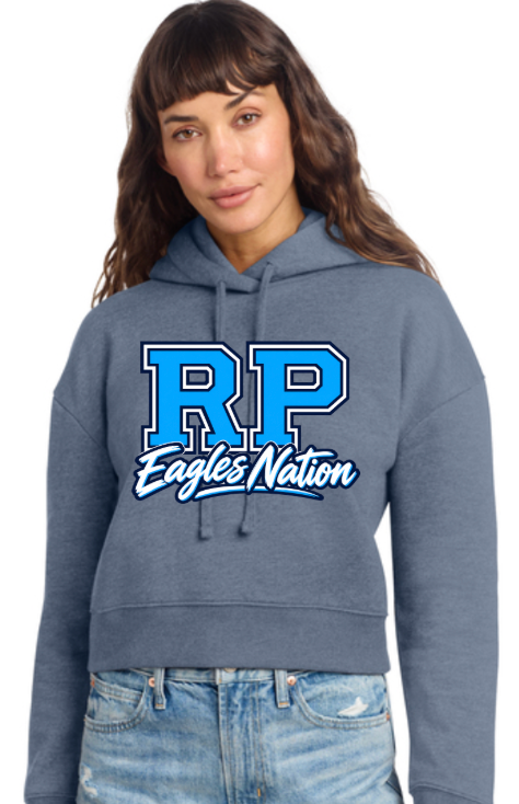 Rocky Point - Eagles Nation Crop Hoodie