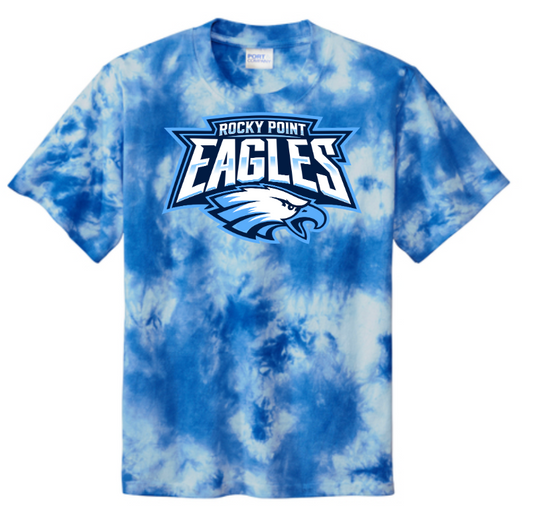 Rocky Point - Tie Dye  Eagles Tshirt