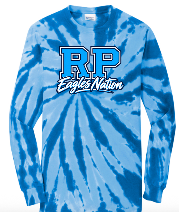 Rocky Point - Tie Dye  Eagles Long Sleeve