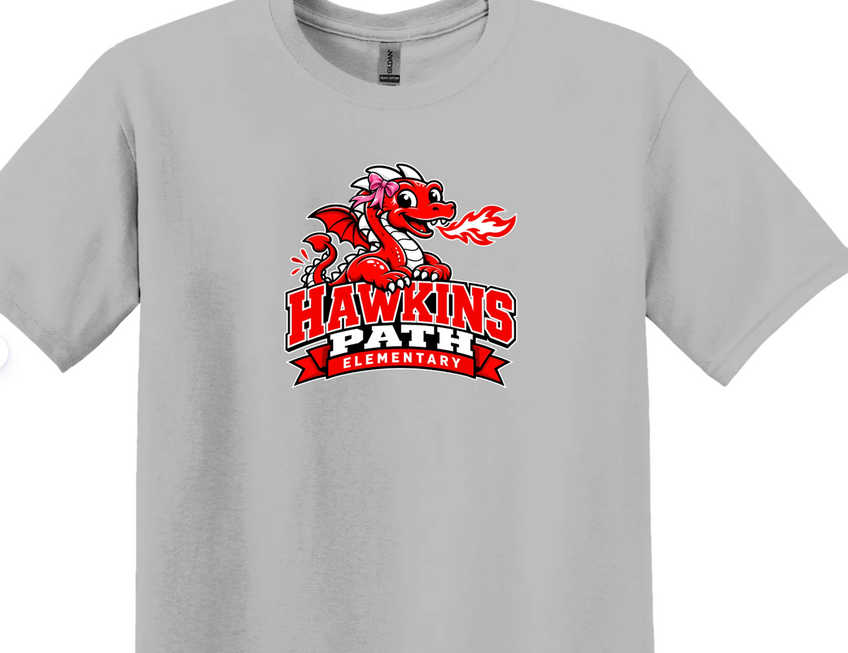 Hawkins - Female dragon Bow (T-shirt-Crewneck-Hoodie)