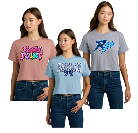 Rocky Point - Crop Tops Tees