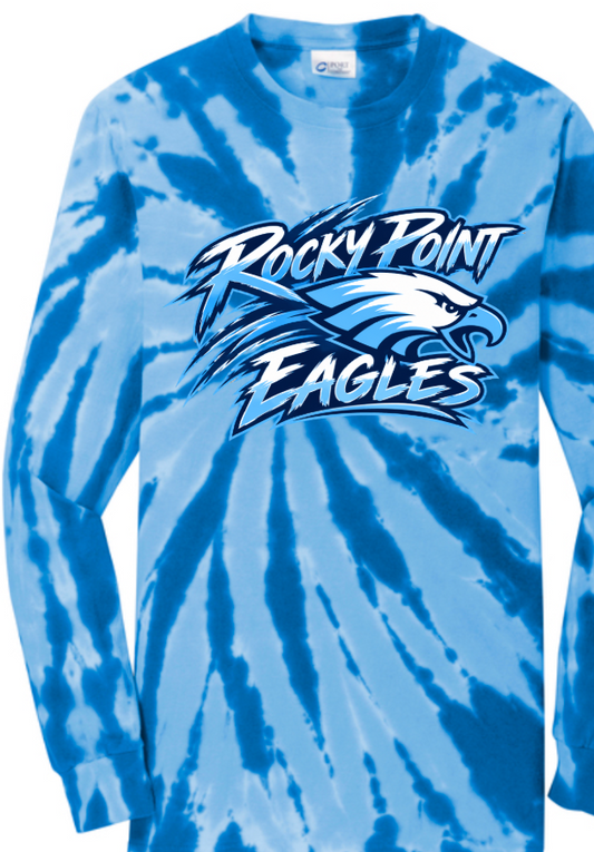 Rocky Point - Tie Dye  Eagles Long Sleeve