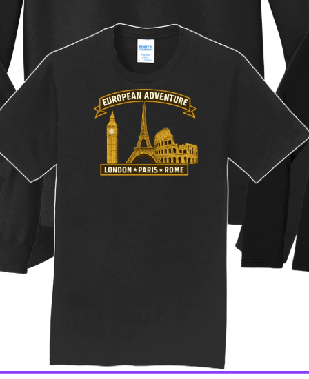 Europe Trip Gear (3 OPTIONS)