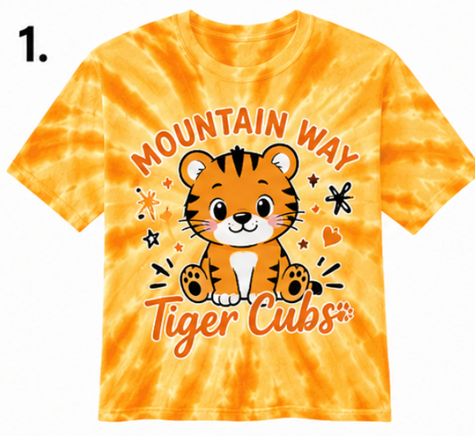 Mountain Way Elementary -Tie Dye T-Shirts (6 options)