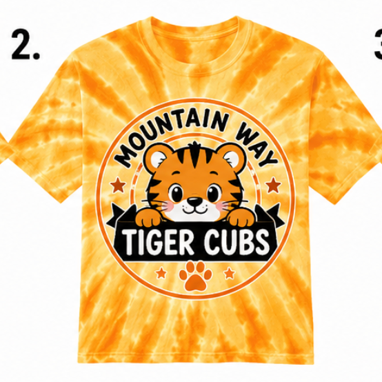 Mountain Way Elementary -Tie Dye T-Shirts (6 options)