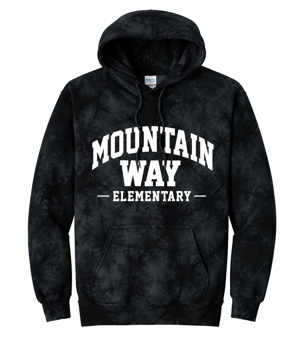 Mountain Way Elementary -Tie Dye Hoodie (3 Color Options)