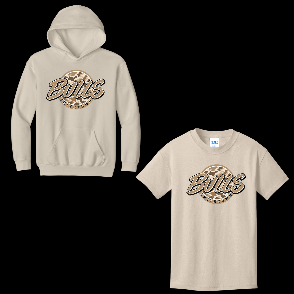 St. James -  Bulls Camo (T-shirt - Hoodie - Crewneck)