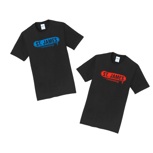 St. James Black T-Shirts