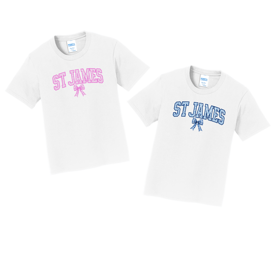 St. James Floral Bow T-Shirts
